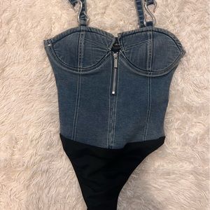 Maniere de Vior Brand New Bodysuit. Size UK 6.